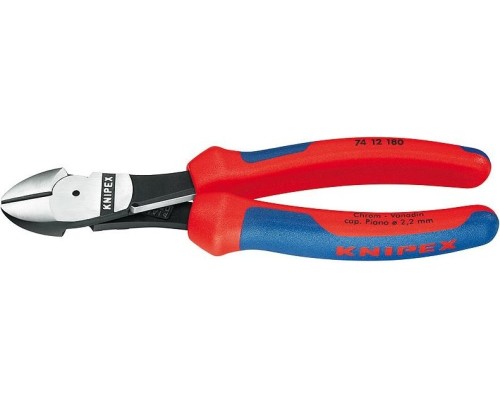 Бокорезы диагональные силовые KNIPEX 7412180 180 мм [KN-7412180]