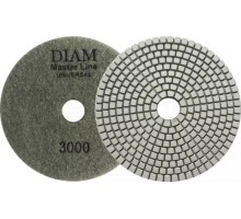 Алмазная тарелка на липучке DIAM АГШК 100*2,5 №3000 Master Line Universal (сухая/мокрая) [000629]