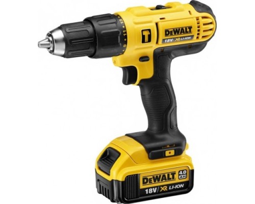 Дрель-шуруповерт аккумуляторная DeWALT DCD 776 M1T ударная [DCD776M1T-QW]