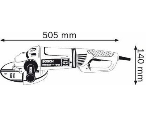 Болгарка (УШМ) BOSCH GWS 24-230 JVX [0601864504]