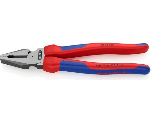 Плоскогубцы силовые KNIPEX 0202225SB 225 мм [KN-0202225SB]