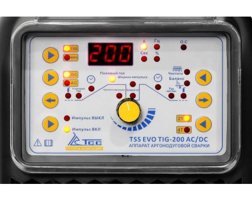 Аппарат аргонно-дуговой сварки ТСС EVO TIG-200 AC/DC [035263]