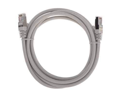 Патч-корд REXANT 02-0390-2 S/FTP, CAT 6A (10G), RJ45-RJ45, 28AWG, LSZH, 2м