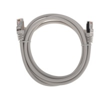 Патч-корд REXANT 02-0390-2 S/FTP, CAT 6A (10G), RJ45-RJ45, 28AWG, LSZH, 2м