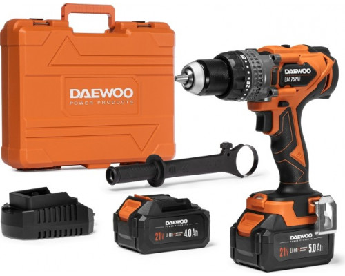 Дрель-шуруповерт аккумуляторная DAEWOO DAA 7521Li SET ударная