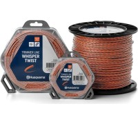 Леска для триммера HUSQVARNA 2.4 мм/210 м Whisper Twist в бухте (5976691-22) [5976691-22]