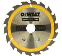 Пильный диск универсальный DeWALT 184х18тх30 мм Construction DT1941-QZ DT1941-QZ