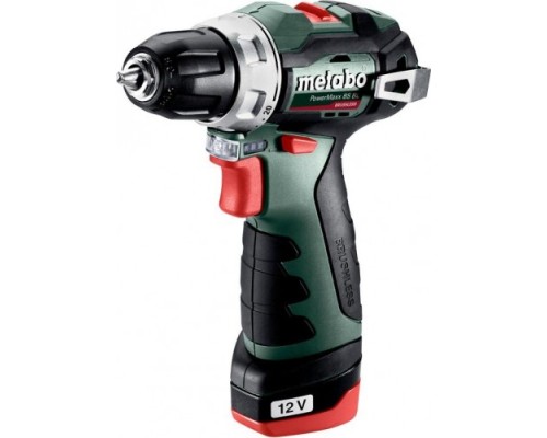 Дрель-шуруповерт аккумуляторная METABO PowerMaxx BS BL 2x2.0 Ач бесщеточная [601721500]