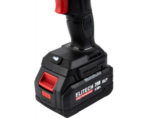 Дрель-шуруповерт аккумуляторная ELITECH CD 20BL2 (E2201.042.01) HD 205727