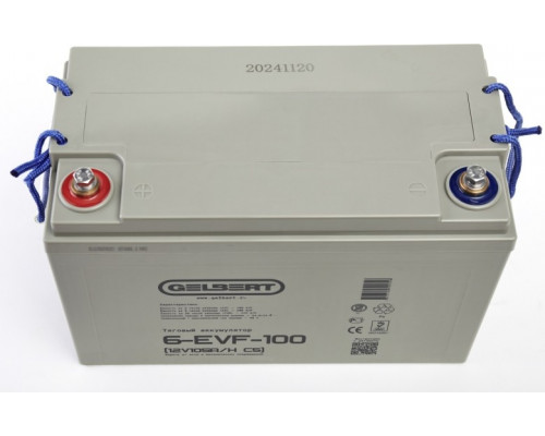 Аккумулятор GELBERT 6-EVF-100 тяговый 12V 105A/H C5