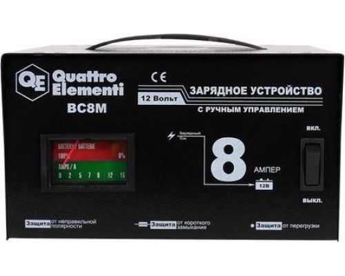 Зарядное устройство QUATTRO ELEMENTI BC 8M [770-087]