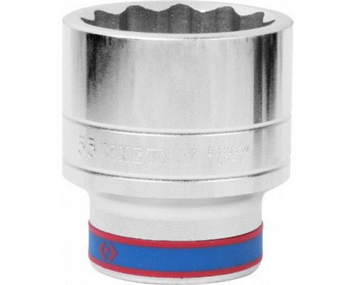 Головка двенадцатигранная 1" KING TONY 833055M 55 мм