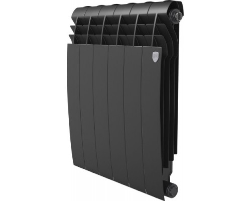 Радиатор отопления ROYAL THERMO Biliner B 500 Черный - 6 секц. биметаллический НС-1682288 купить с доставкой и официальной гарантией