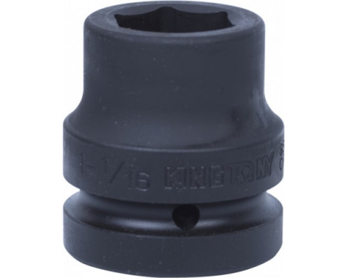 Головка торцевая ударная KING TONY 6-гранная 1", 1-1/16", дюймовая 853534S
