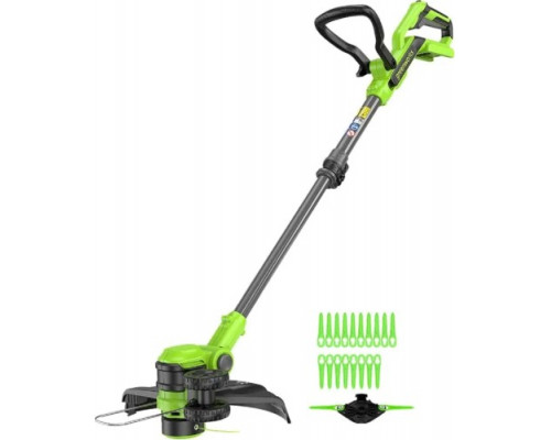 Триммер аккумуляторный GREENWORKS 2113507 40V, 33 см, без АКБ и ЗУ купить с доставкой и официальной гарантией