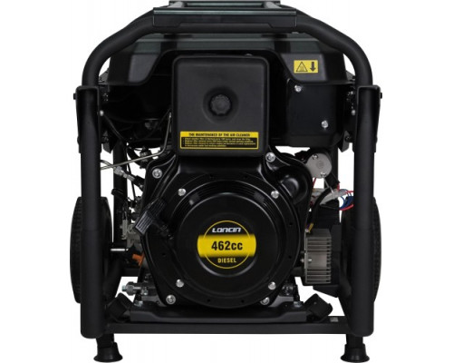 Электростанция дизельная с воздушным охлаждением LONCIN LCD7500D открытая 00-00154152