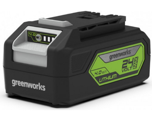 Пила цепная аккумуляторная GREENWORKS GD24CSMNX 24V, мини, 15см, б/щ, АКБ 4Ач и ЗУ 2008707UB купить с доставкой и официальной гарантией