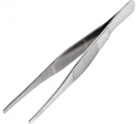 Пинцет REXANT 12-0360 прямой, рифленый 125 мм (блистер)