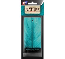 Ароматизатор подвесной картонный RUSEFF NATURE LINE морозный ветер 27542N 27542N