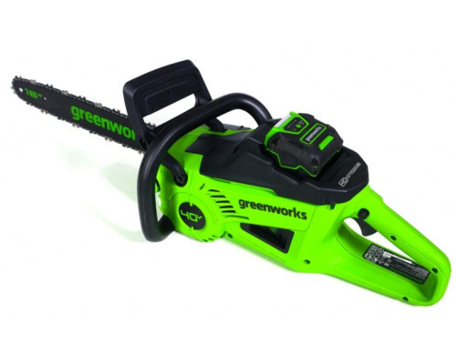 Пила цепная аккумуляторная GREENWORKS GD40CS20X 40V, 40 см, 2000 Вт, б/щ, АКБ 8Ач и ЗУ 2008807UH купить с доставкой и официальной гарантией
