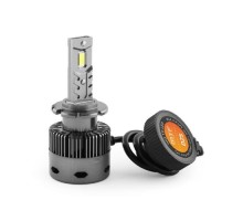 Лампа светодиодная MTF LIGHT серия CYBER LIGHT, D5S, 12V, 45W, 3750lm, 6000K, кулер DPD5S6