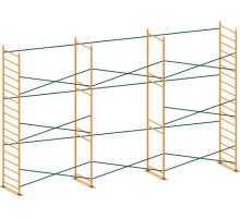 Леса строительные облегченные  РИНСТРОЙ ЛРСП-250 D-32 мм  2х 3 без настила