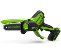 Пила цепная аккумуляторная GREENWORKS G24MCS10 24V, 10см без АКБ и ЗУ 2008207