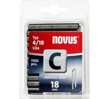 Скоба NOVUS 4/18 V2A 18 мм 1100 шт. 042-0459 042-0459