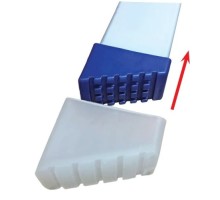 Комплект заглушек АЛЮМЕТ ZGS10 для стремянок 40х20 / 30х20 белый ZGS10