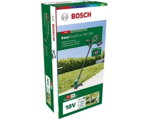 Триммер аккумуляторный BOSCH EasyGrassCut 18V-260 [06008C1C05]