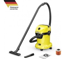 Пылесос аккумуляторный KARCHER WD 3-18 V-17/20 (1.628-550.0), без акб и з/у [1.628-550.0]