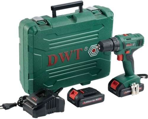 Дрель-шуруповерт аккумуляторная DWT ABS-18 L-2 BMC [5.2.3]
