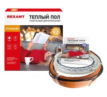 Нагревательный кабель REXANT Standard RND -40-600 (в стяжку) двухжильный 51-0515-3