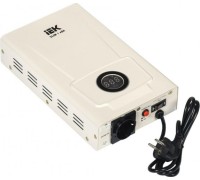Стабилизатор напряжения однофазный IEK SLIM 1 кВА IVS22-1-001-09