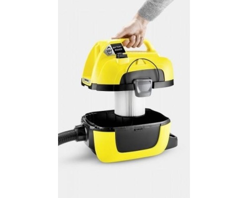 Пылесос аккумуляторный KARCHER WD 1 Compact Battery (1.198-300.0), без АКБ и З/У [1.198-300.0]