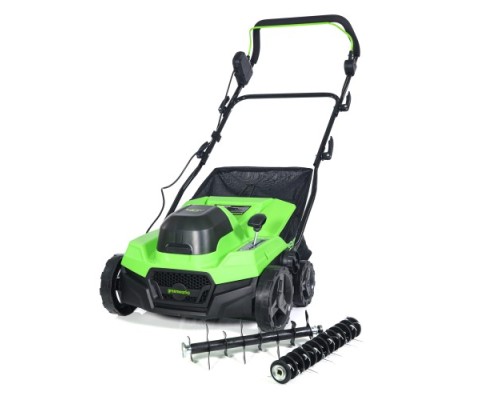 Скарификатор аккумуляторный GREENWORKS GD40SC38II 40V бесщеточный, без АКБ и ЗУ [2517607]