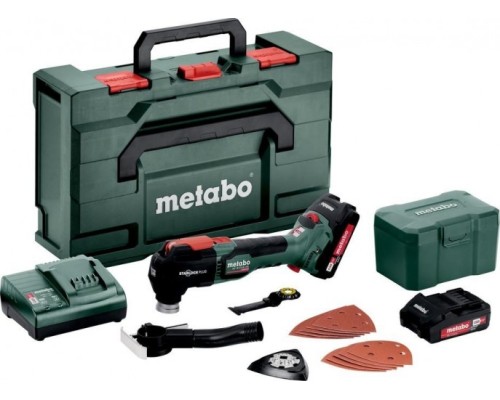 Многофункциональный инструмент аккумуляторный METABO MT 18 LTX BL QSL (2х2.0 Ач) Metaloc [613088500]