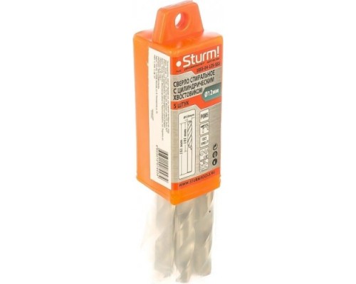 Сверло по металлу STURM 1055-04-12S-SS5 12,0х151 мм, 5 шт