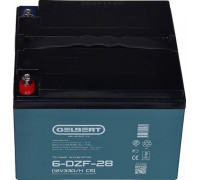 Аккумулятор GELBERT 6-DZF-28 (12V33A/H C5) тяговый 025373