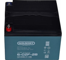 Аккумулятор GELBERT 6-DZF-28 (12V33A/H C5) тяговый 025373