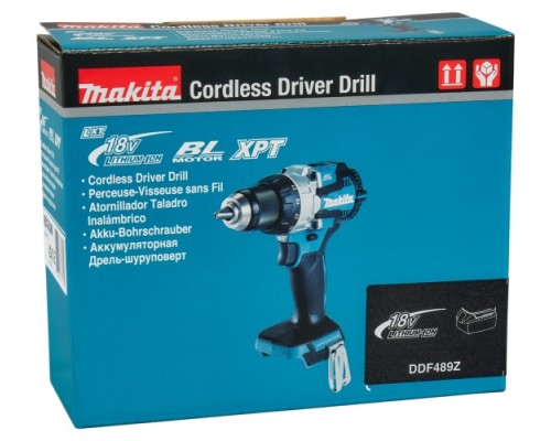 Дрель-шуруповерт аккумуляторная MAKITA DDF489Z