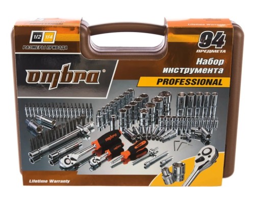 Набор инструментов OMBRA OMT94S 1/4