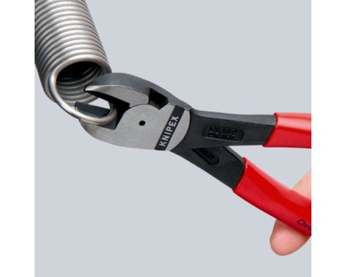 Бокорезы KNIPEX KN-7491250SB особо мощные, режущие кромки по центру, 250 мм