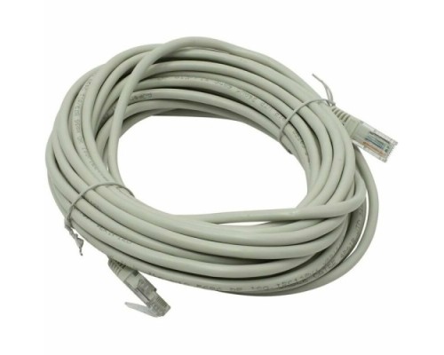 Пaтч-корд REXANT 18-1008 U/UTP, CAT 5e, RJ45-RJ45, PVC серый, 7м