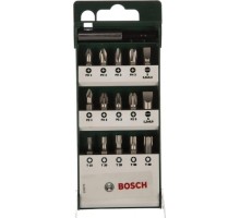 Набор бит BOSCH S/PH/PZ/T 25 ММ 15 + держатель 2609255977