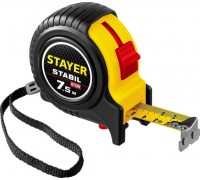 Рулетка STAYER STABIL 7,5м / 25мм профессиональная в ударостойком обрези 34131-075_z02