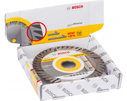 Алмазный диск универсальный BOSCH 125х22.2 мм ECO for Universal (уп.10шт) [2608615060]