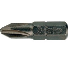 Бита для заворачивания FELO 02201010 крестовая серия industrial ph 1x25, 10 шт