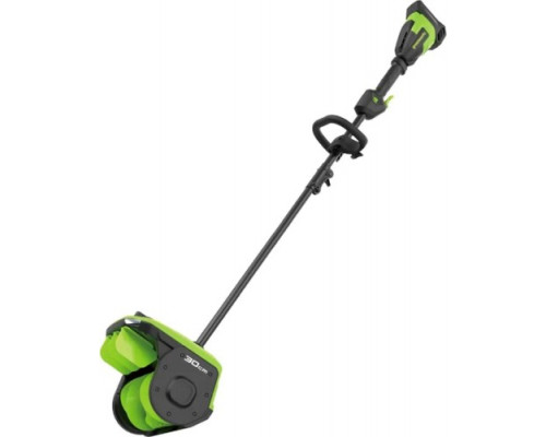 Снегоуборщик (электролопата) аккумуляторный GREENWORKS 2603107UG 40V, 30 см, бесщеточный, с 1хАКБ 5 Ач и ЗУ купить с доставкой и официальной гарантией