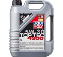 Масло моторное LIQUI MOLY SAE  5W30 Top Tec 4300   5 л. 8031 синтетическое [8031]